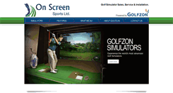Desktop Screenshot of onscreensports.com